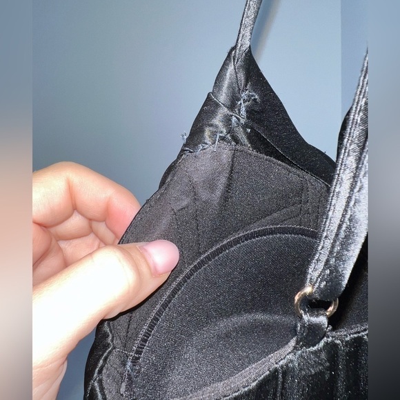 House of CB Black Satin Dress - Picture 6 of 14